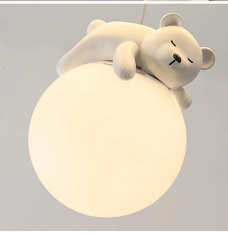 Modern Cloud LED Ceiling Light - Warm Glow Acrylic Lamp for Kids' Room